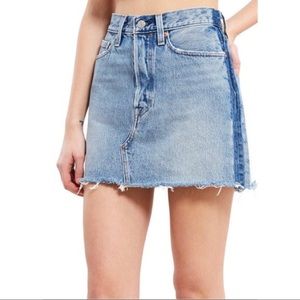 Levi’s Deconstructed Mini Skirt